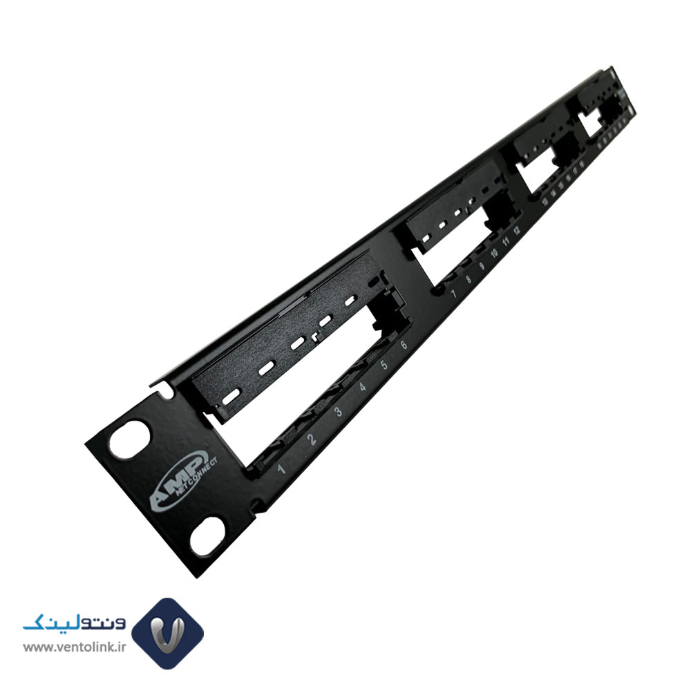 لیست قیمت پچ پنل امپ 24 پورت Cat6 UTP به همراه کیستون